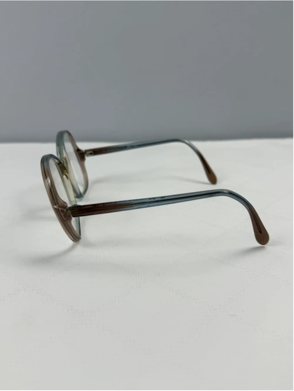 Vintage Mundial Celine Brown Green Women Eyeglasses Plastic Frame (frame only) - Picture 6 of 6